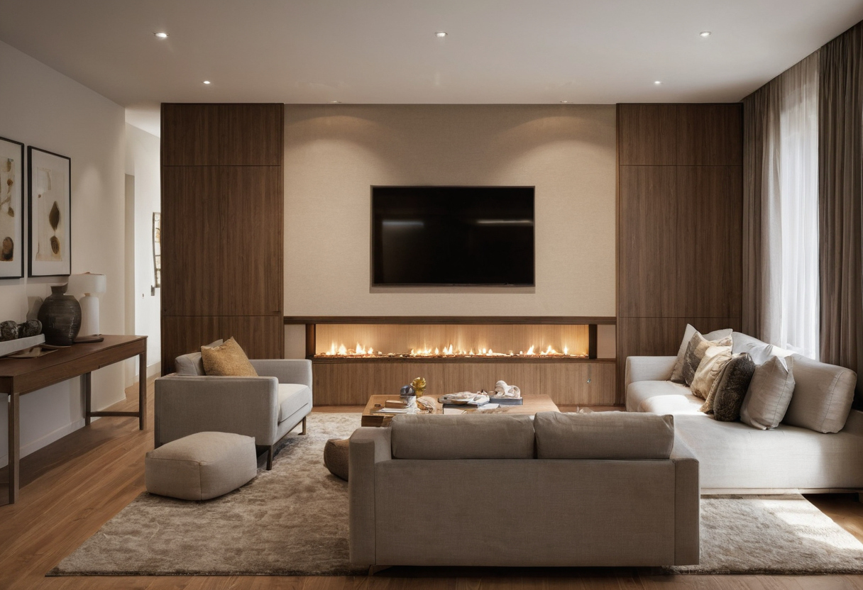 Luxury interior image showing Wall-panel quotations should price initial installation and one-panel replacement separately
